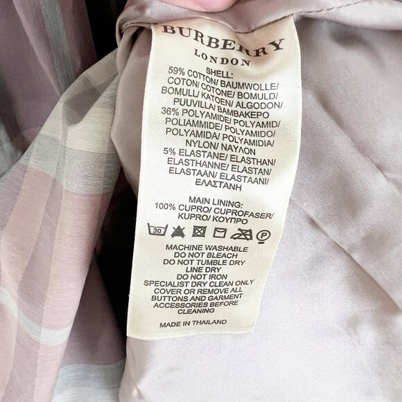 Burberry Tartan Plaid Pleated Mini Midi Dress Sleeveless Pinafore Overall Preppy - Picture 5 of 7